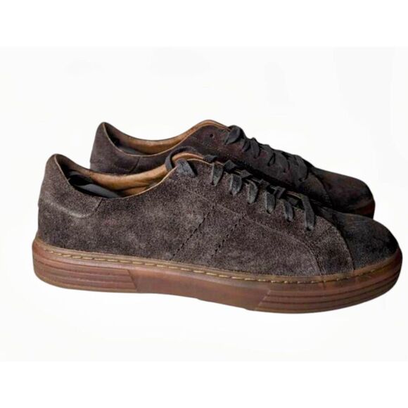 JOHNSTON & MURPHY Pascal Suede Low Top Sneakers Size 9M - Picture 3 of 6